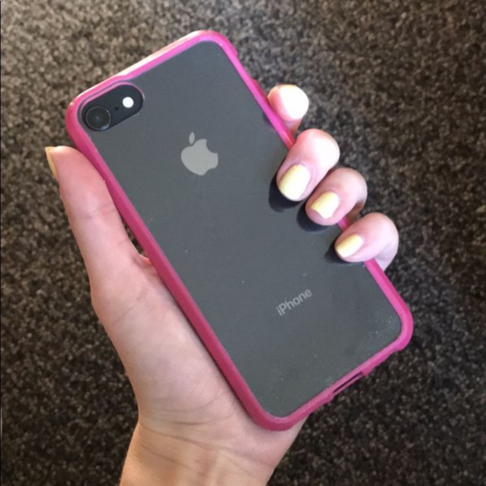 iPhone 6/7/8 Case Clear Pink